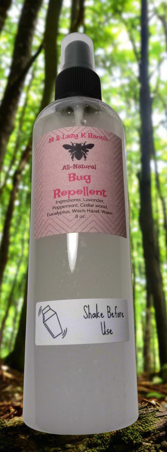 Chemical Free! Bug Repellant 8 ounces All-Natural